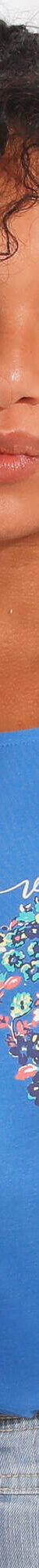 T-shirt imprimé placé "papillon" (bleu) T-shirt imprimé placé "papillon" (bleu)